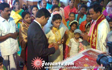 Bibin Jisha wedding Pictures